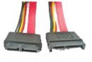 SATACables 18 inch Slimline 'Mini' SATA Device Extension Male to Female Connector Cable