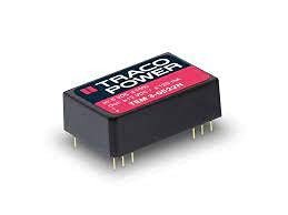 TEM 3-0522N Isolated DC/DC Converter, 12V -12V 125mA, 125mA; 4.5V - 5.5V Input