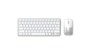 Satechi Slim CEX1 Wireless Keyboard & Mouse Combo, Bluetooth, Silver