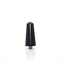Universal Car Antenna Delet Replacement Short 1.2 inch, AM/FM Roof Mount Car Radio Antenna Mast, Aluminum Antenna with M4 M5 M6 Threaded Adapter (1.2