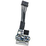 Odyson - DC-in Power Board (White) Replacement for Apple MacBook 13" A1181 (Early 2006-Mid 2009)