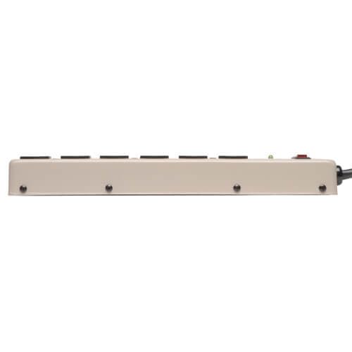 Tripp Lite 6 Outlet Surge Protector Power Strip, 6ft Cord, Commercial-Grade, Metal, (PM6SN1)