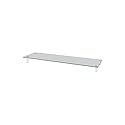 Kantek Extra-Wide Glass Monitor Riser with 8mm Tempered Glass Platform and 60-Pound Capacity, Clear Glass (MS380), 3.3" x 39.4" x 10.2"
