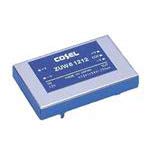 COSEL ZUW1R50512 Isolated DC-DC Converter, Dual Output: 1.56W ±12(+24) V 0.065A, Input: 5(4.5-9) V 0.466A, 67% Eff, OCP, 5-DIP Thru H, 1.08" x 0.71" x