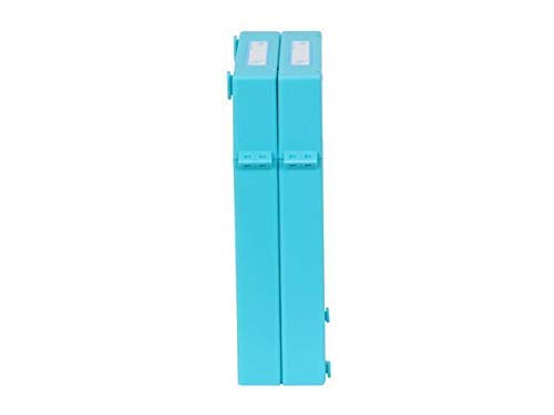 iMBAPrice Zipo 2.5" Water Resistant HDD Protection Box - Anti-Static 2 Latchable Hard Drive Protector Case (Pack of 1) Blue
