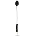 Movo MV-M101 Gooseneck Omnidirectional Lavalier Microphone- Compatible with DJI Mic/Rode Wireless Go Series Wireless Transmitters - Lapel Mic for