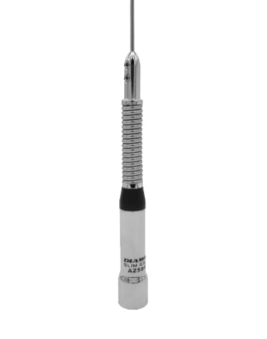 Diamond Antenna AZ504SP Dual-Band Mobile Antenna - 144/430 MHz Compact Flexible VHF UHF Antenna with SMA Connector for Handheld and Mobile Radios