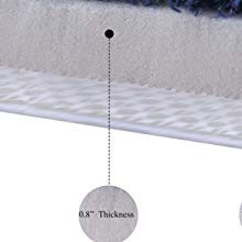 WPM WORLD PRODUCTS MART Memory Foam Bath Mat-Incredibly Soft and Absorbent Rug, Cozy Velvet Non-Slip Mats Use for Kitchen or Bathroom (17 Inch x 24…