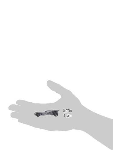 Hot Wheels 2017 Batman Batmobile (Batman V Superman: Dawn of Justice) 237/365, Silver (Long Card)