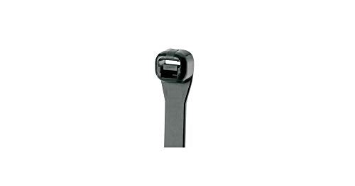 Panduit SG300S-C0 Super-Grip Cable Tie, Standard, Weather Resistant Nylon 6.6, 12.4-Inch Length, Black (100-Pack)