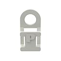 Panduit TA1S8-C 4-Way Tie Anchor Mount, Screw Applied, Nylon 6.6, Indoors Environment, #8 Screw Mounting Method, Natural, 0.17" Hole Diameter (Pack of