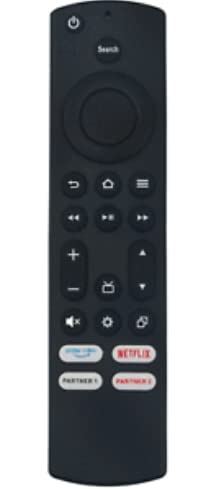 CT-RC1US-21 Replace Remote Compatible with Toshiba TV Edision TF-43A810U21 50LF621U21