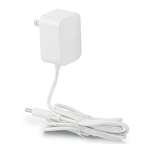 LEFXMOPHY Power Cord Replacement for Hatch Baby Rest Sound Machine Night Light, Barrel Style 5V 1A White AC Supply Adapter Cable 5ft