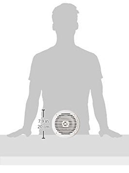 ASA Electronics MS6007WR JENSEN 6.5" Coaxial Waterproof Speaker - White