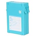 iMBAPrice Zipo 2.5" Water Resistant HDD Protection Box - Anti-Static 2 Latchable Hard Drive Protector Case (Pack of 1) Blue