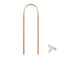 Lyivs Phone Lanyard Crossbody Strap for iPhone 17 Series, Adjustable Neck Holder with Magnetic Strap & Quick Release (Orange)