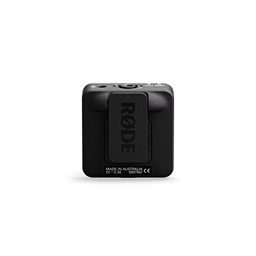 RØDE Wireless ME TX Ultra-compact Wireless Transmitter with Built-in Microphone, On-board Recording and up to 200m Range for Filmmaking, Interviews