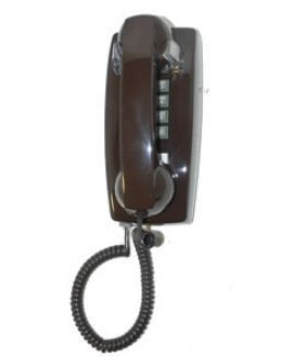 Cortelco ITT-2554-V-BR 255445-VBA-20M Wall w/ Volume - Brown by ITT