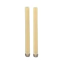 Ashland 9" Cream Flameless LED Taper Candles, 2ct.