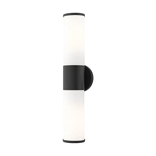 Lindale - 2 Light ADA Bath Vanity in Nautical Style-18.5 Inches Tall and 4.25 Inches Wide-Black Finish