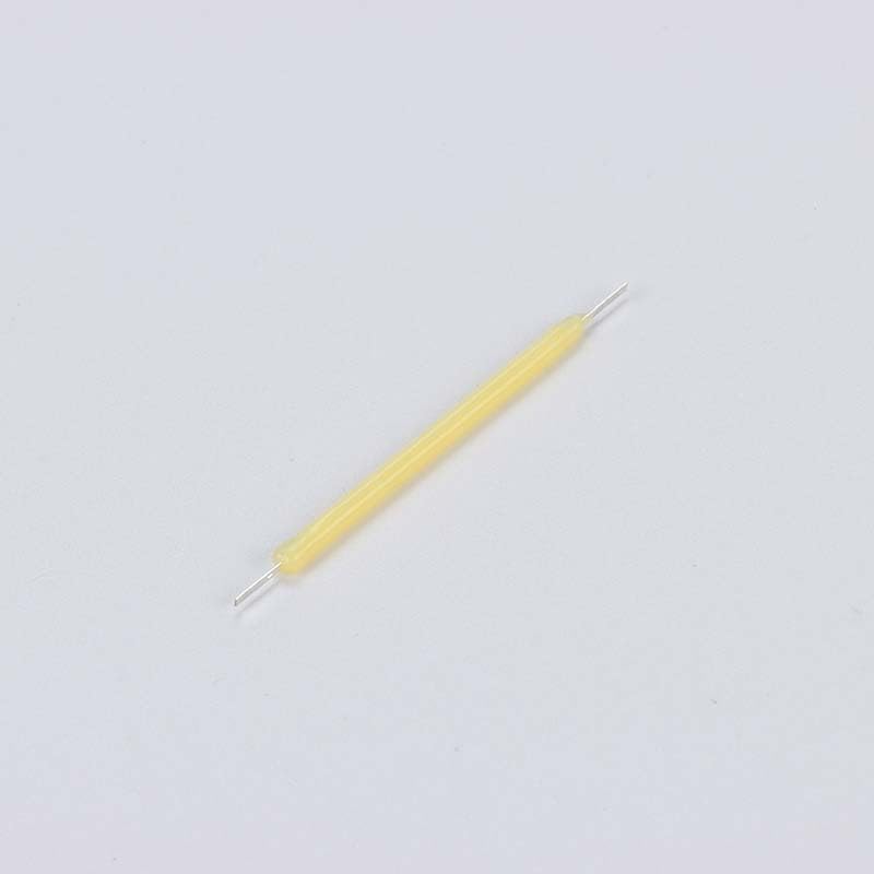 Life optimization 20-Pack 38mm Rigid Ceramic LED Filament, 3V DC, Vintage Edison Style Light Source for DIY Bulb Projects, Lamp Repair, and Low