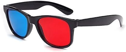 3D Red and Blue Glasses TV Movie Dimensional Anaglyph Video Frame 3D Glasses DVD Game Glass Color 3D Glasses Accessories Televisions and Video
