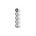 360 Electrical PowerCurve Power Strip, Extension Cord with Multiple Outlets, 4 Rotating Outlets, Outlet Extender 4 ft, Surge Protector Power Strip