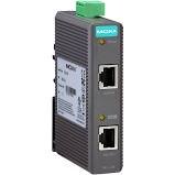 MOXA INJ-24 - Industrial IEEE802.3af/at PoE Injector, Maximum Output of 30W at 24/48 VDC, 0 to 60°C