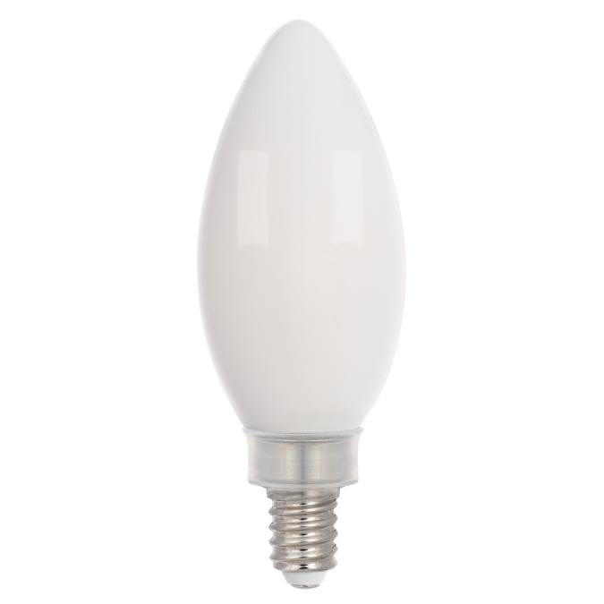 Westinghouse Lighting 5359000 5.5 Watt (100 Watt Equivalent) B11 Dimmable Soft White Filament LED Light Bulb, Candelabra Base