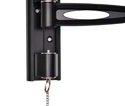 Master Mounts 403L Locking TV Wall Mount with 16.5 arm, Articulating -- Great for Mounting TVs in RVs Campers Trucks Boats, Fits TVs up to 37"