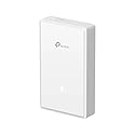 TP-Link Omada WiFi 7 Wall Plate Wireless Access Point | BE5000 Dual Band | 2.5G PoE Input Port | 1 * 2.5G+2 * 1G Downlink Port | Seamless Roaming |