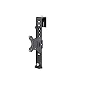 Monoprice Cubicle Flat Panel Monitor Mount - 10 Easy Height Adjustments, Up to 17.6lbs, Black - Workstream Collection