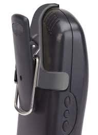 Hinge Clip Assembly with Coil Lanyard - PTO511 (BPX Series Phones) (Single)
