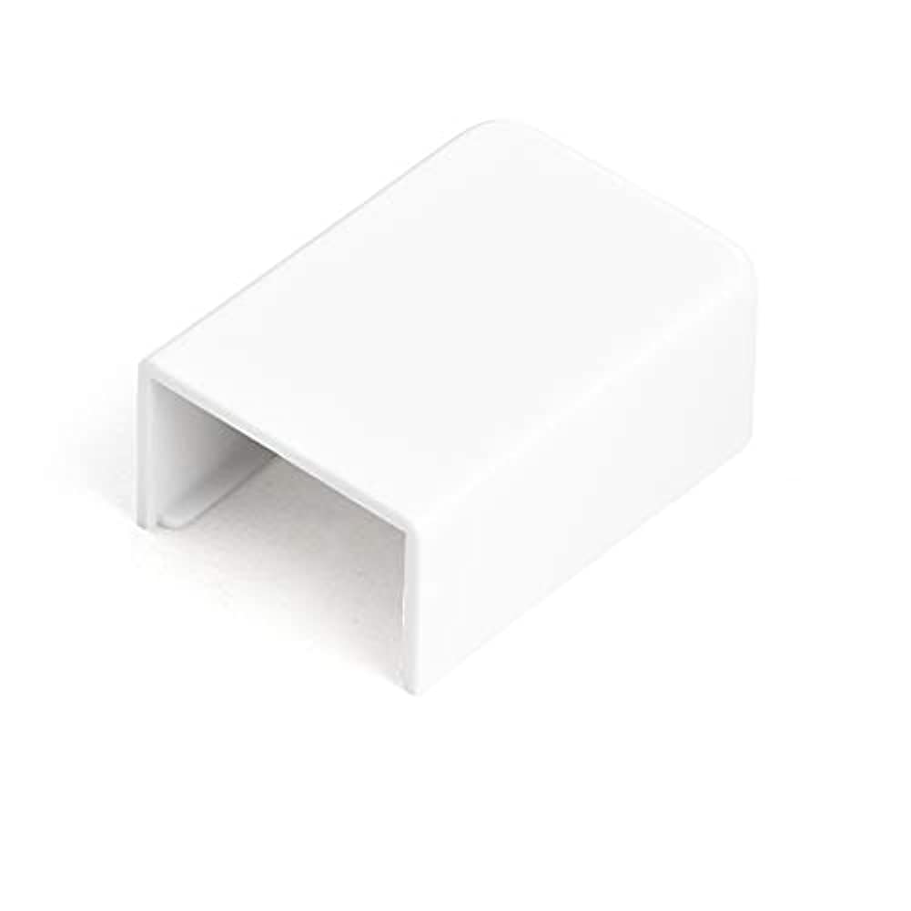 StarTech.com 20 Pack Cable Raceway End Cap for CBMCWD1911 - Cable Management Accessories - Channel Raceway Fitting End Cap - Cable Raceway Connectors