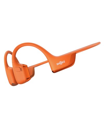 SHOKZ OpenRun Pro 2 Bone Conduction Bluetooth Sport Headphones, Orange