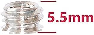 10 x 5.5mm 1/4" to 3/8" Steel Camera Tripod Bushing Adapter Desmond Photographic