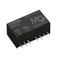 COSEL MGW100515 Isolated DC-DC Converter Dual Output: 10.2W ±15(+30) V 0.34A, Input: 5(4.5-9) V 2.4A, 85% Eff, Remote ON/Off, OCP, 7-SIP Thru H, 0.87"