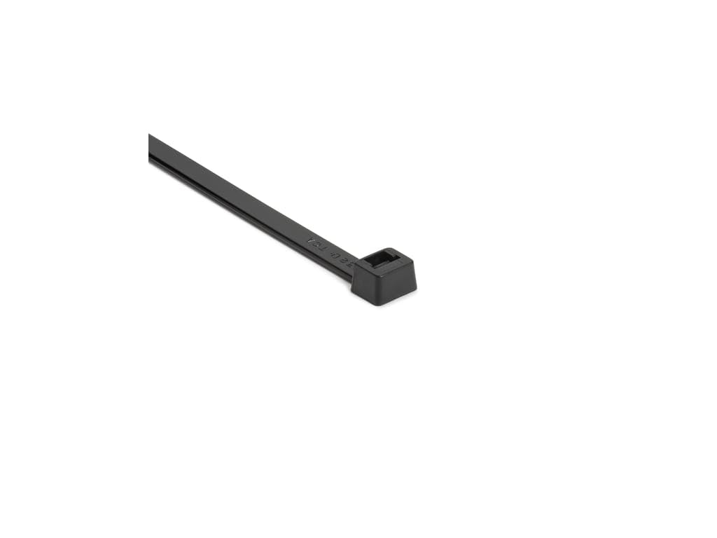 Hellermann Tyton T120R0H4 Heavy Duty Cable Tie, 15.2" Long, 120lb Tensile Strength, PA66, Black (Pack of 500)
