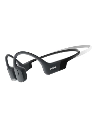 SHOKZ OpenRun Mini Bone Conduction Open-Ear Bluetooth Headphones, Black