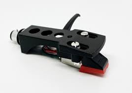 ReadyWired Black Headshell with Cartridge Stylus for Pioneer PL-4, PL-445, PL-5, PL-6, PL-707, PL-740, PL-750, PL-L1000, PL-600