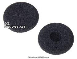 ECS Dictaphone 878860 Transcriber Headset Ear Cushions (10 Pair)