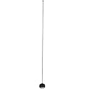 Black Tram 1121B VHF 1/4 NMO Pre-Tuned 143-159 MHz Antenna for Motorola Kenwood Icom Vertex Blackbox HYT Hytera Mobile Radios