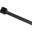 Cable Ties 4" 18lb Black, 100 Pcs