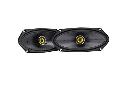 KICKER 50CSC4104-4x10 Drop-in Coaxial Speakers, Pair, 4-Ohm