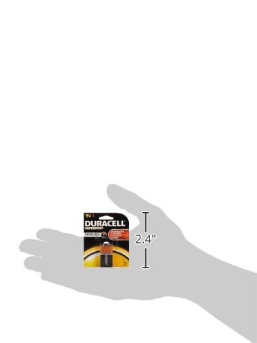 Duracell Alkaline 9V Battery, 1 Count