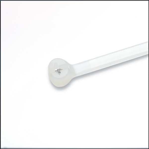 Ty-Rap TY528M Cable Tie, 50lb 14" Natural Nylon with Stainless Steel Locking Device Distributor (Pack of 100)