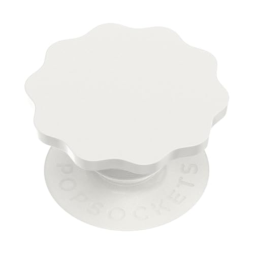 PopSockets Phone Grip with Expanding Kickstand, Adhesive Grip - Molded Flower Horchata