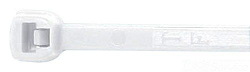 Thomas & Betts Ty-Rap L-11-40-9-C Cable Tie, Intermediate, 11.5-Inch Length by 0.146-Inch Width, Natural, 100-Pack