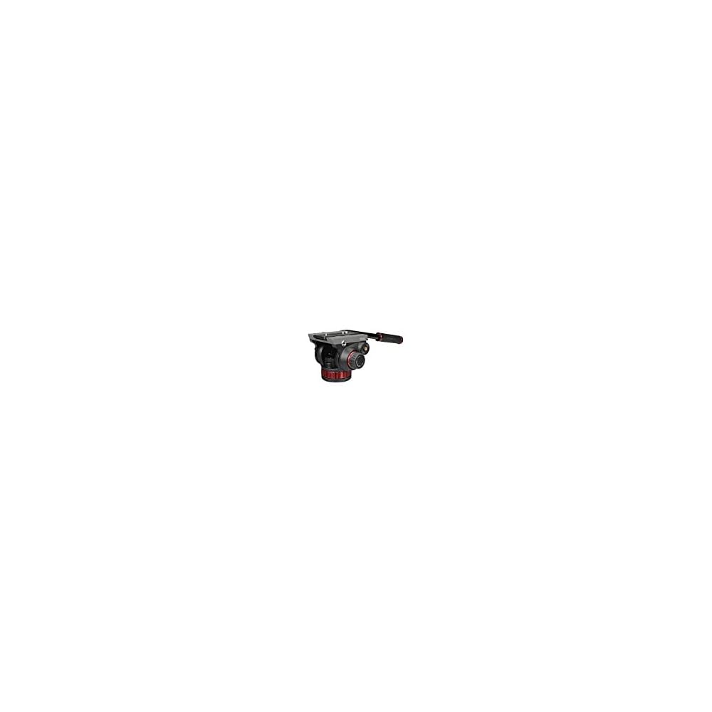 Manfrotto Video Head with Flat Base, Video Head for Compact Video Cameras and DSLR Cameras, for Filming, Videography, Content Creation, Vlogging, Live