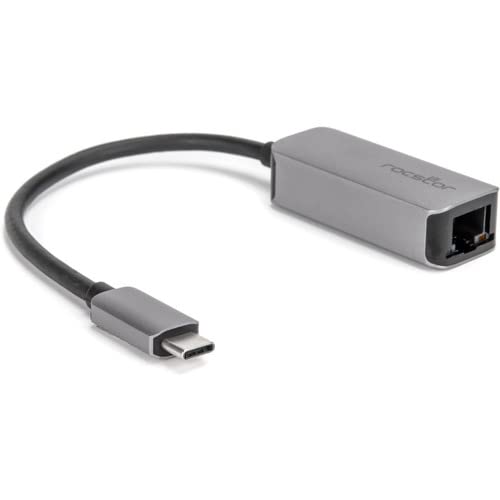 USB-C to GIGABIT Network Adapter-Gray.